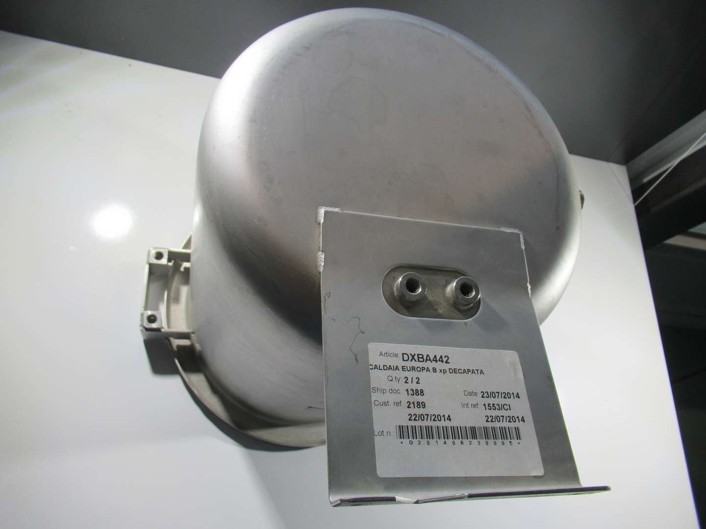 TECNO-GAZ CHAMBER OF STERILIZATION