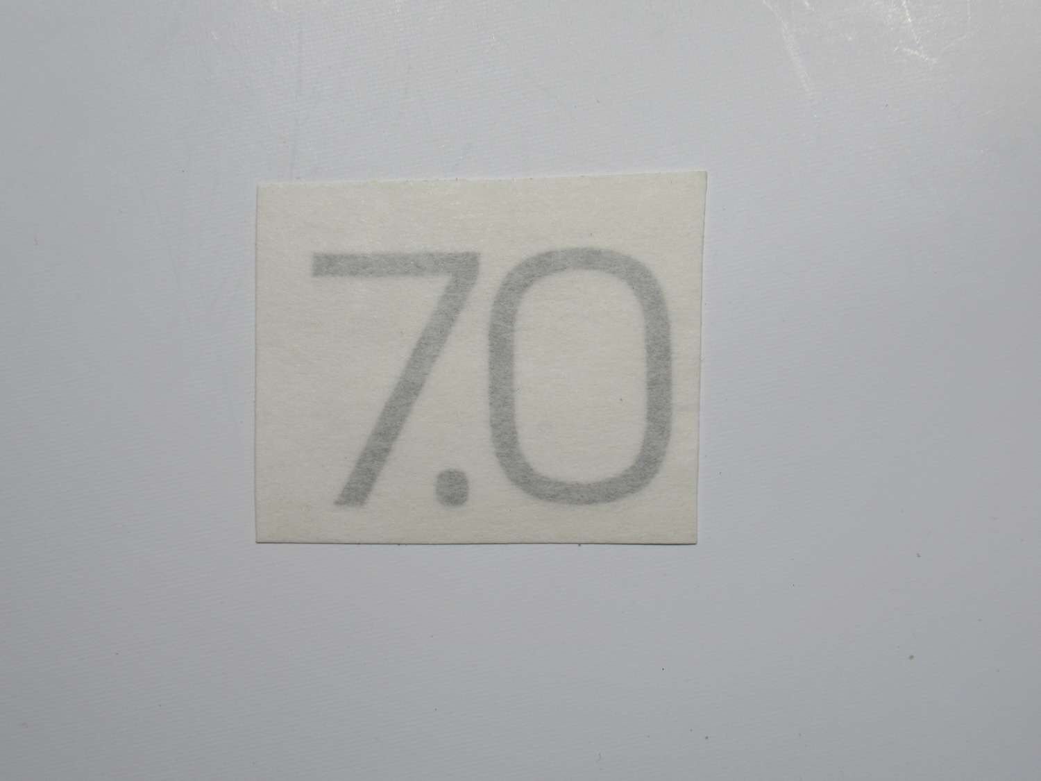TECNO-GAZ 7.0 ETİKET