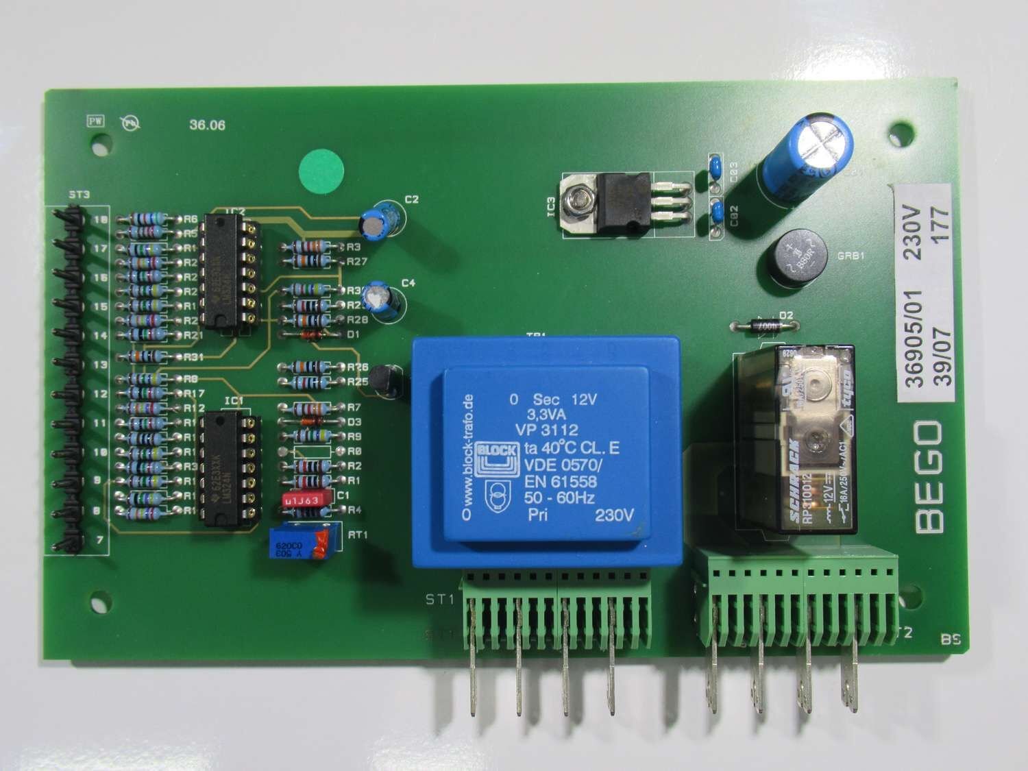 CONTROL PCB  230V