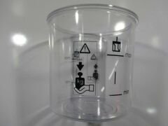 MIXING BOWL 835ML WITH FILLING LEVEL