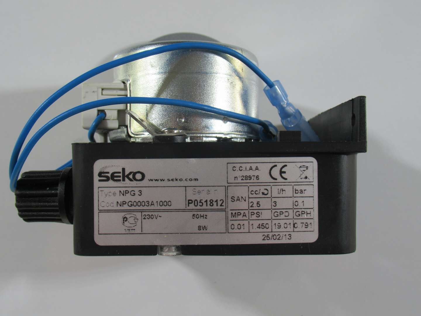 TECNO-GAZ PERISTALTICA POMPA